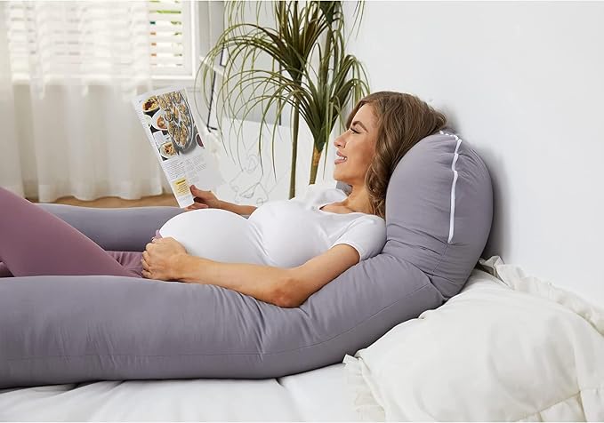 ZZZhen Pregnancy Pillow for Sleeping, U Shaped Maternity Pillow - Image 5