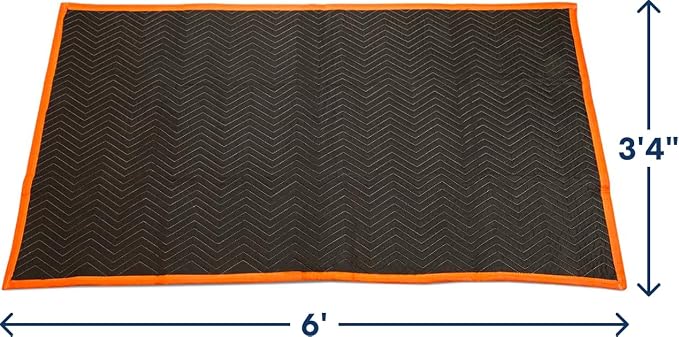 Simpli-Magic Heavy Duty Padded Moving Blankets 72" x 40" – 12 Pack – Packing - Image 5