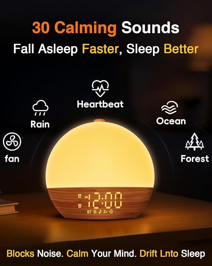 Sunrise Alarm Clock with Sound Machine - Image 5