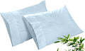 Royale Linen Cooling Pillow Cases Standard Size Set of 2-100% Rayon Derived by ROYALELINENS