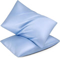 MR&HM Breathable Toddler Pillowcase 13"x18" Travel Pillow Case Set of 2 by MRHM