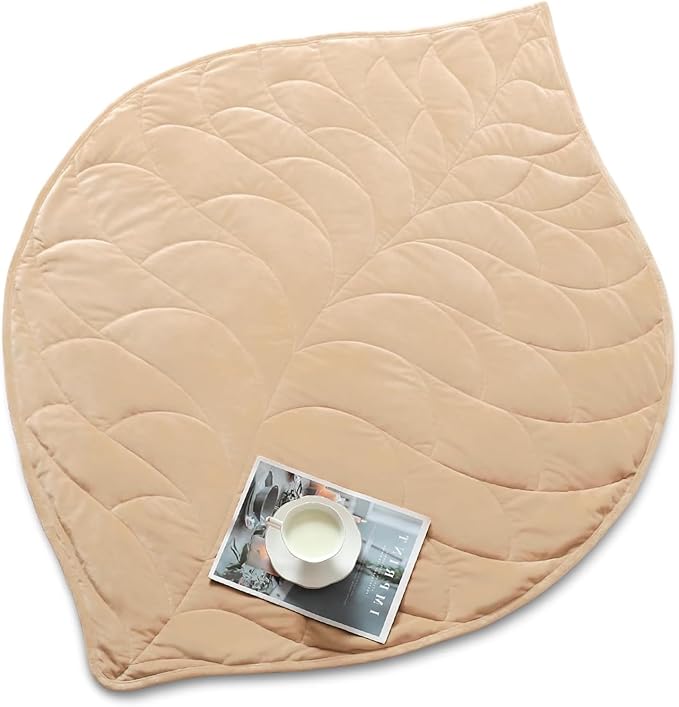 Kaisa Weighted Lap Blanket 7 lbs 41" x 53", Cozy Luxury Crystal Velvet Small by Kaisa