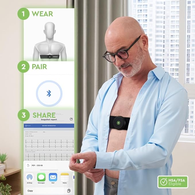 Bioheart | 24/7 Continuous Heart Monitor | No Prescription Needed | Smart - Image 5