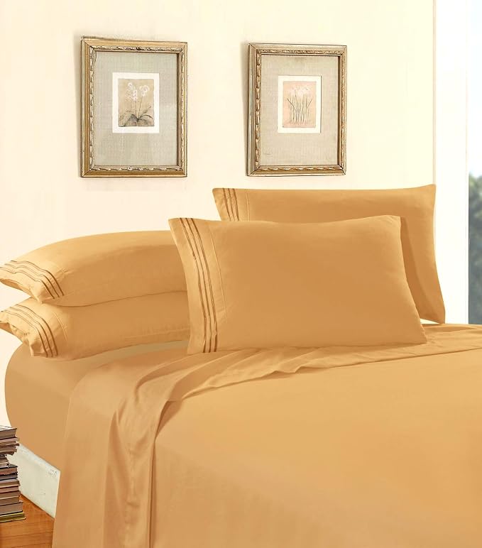 Elegant Comfort Luxury Soft 1500 Premier Egyptian 4-Piece Premium Hotel Quality - Image 3