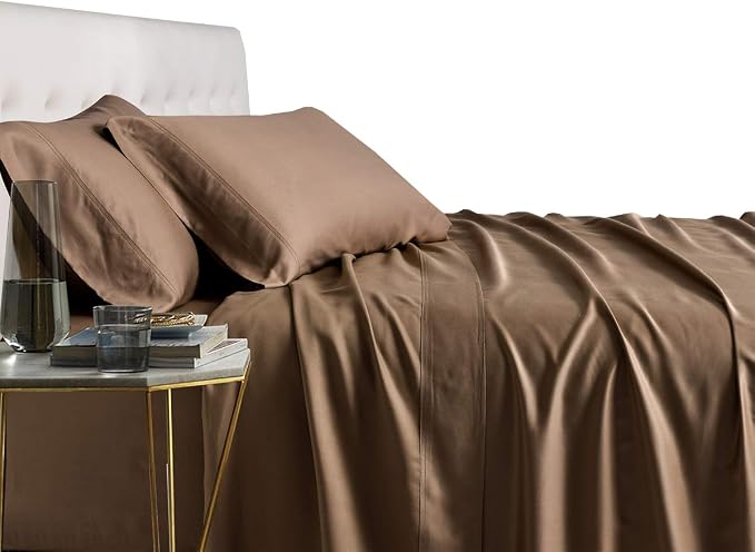 Royal Hotel Bedding 100% Natural Viscose Made from Bamboo Sheets, Soft Cooling - Image 3
