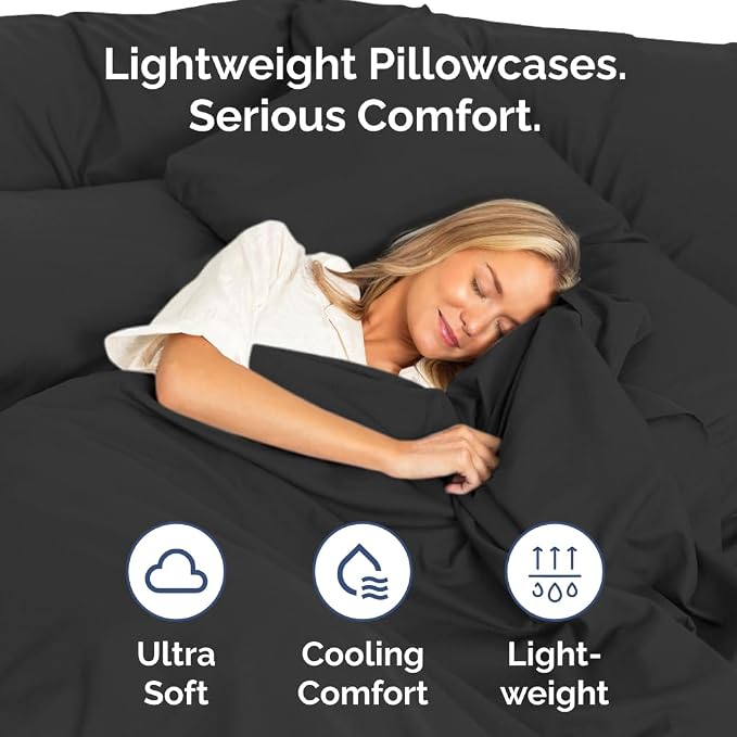 Queen Pillow Cases Set of 4 - Image 3
