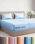 Extra Deep Split King Sheet Set by CGKUnlimited