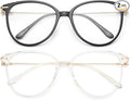 Gaoye Blue Light Blocking Glasses Women/Men, Fashion Cat Eye Fake Eyeglasses UV by Gaoye