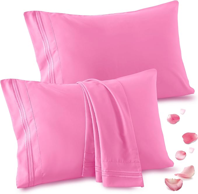 Vonty 2 Pack Queen Pillow Cases by CreateCozyLife