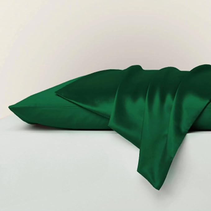 100% Mulberry Silk Pillowcase for Hair and Skin Made in USA, Real 22 Momme King - Image 4