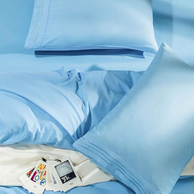 SONORO KATE Bed Sheet Set Super Soft Microfiber 1800 Thread Count Luxury - Image 5