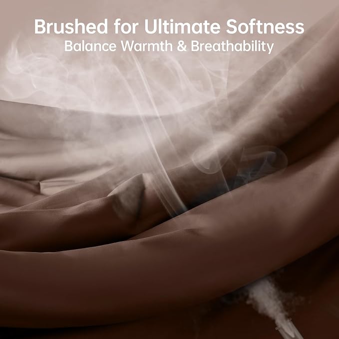 MUXHOMO Full Comforter Sets, All Season Ultra Soft Down Alternative Bedding - Image 3