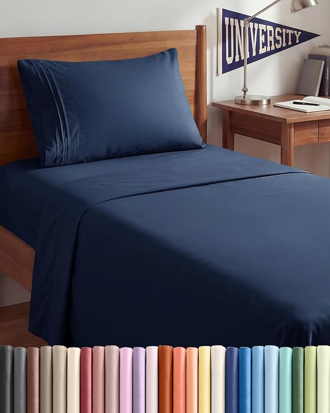 Twin XL Size 3 Piece Sheet Set by CGKUnlimited