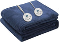 Wapaneus Heated Blanket Electric King Size 90"x100"-Dual Control by Wapaneus