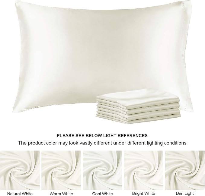 BEDELITE Satin Pillowcase for Hair and Skin, Super Soft Similar to Silk Pillow - Image 7
