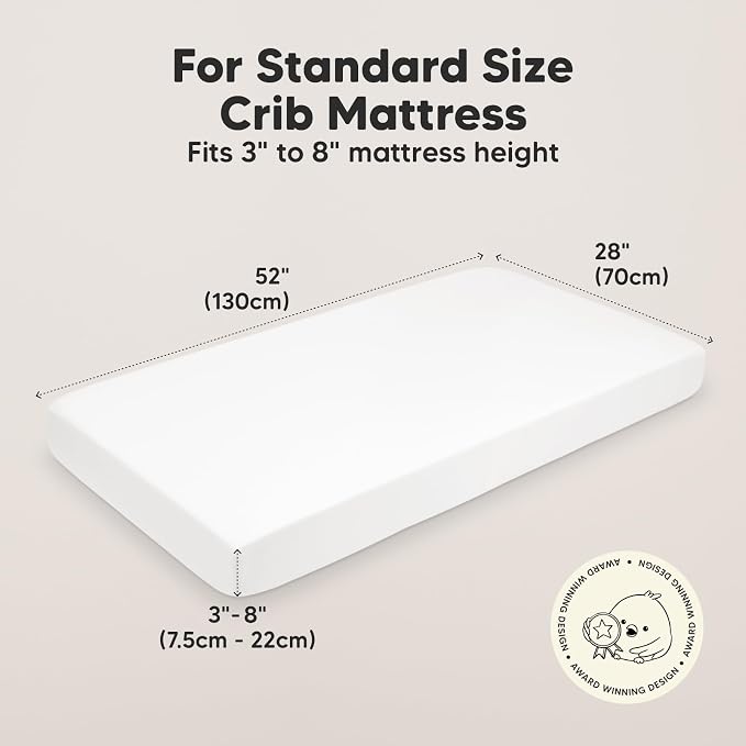 KeaBabies 2-Pack Organic Crib Sheets - Image 3