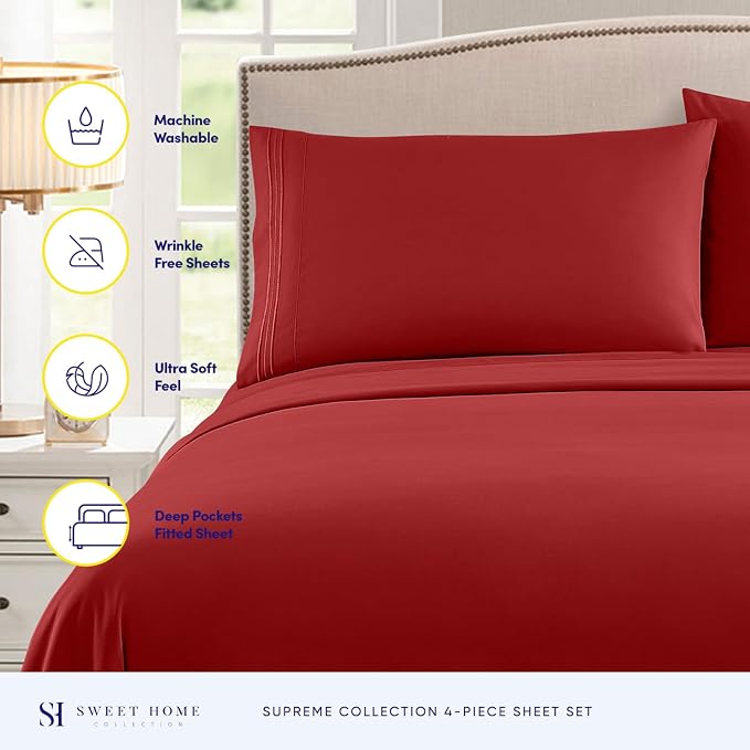 RV Queen Bed Sheets - Image 2