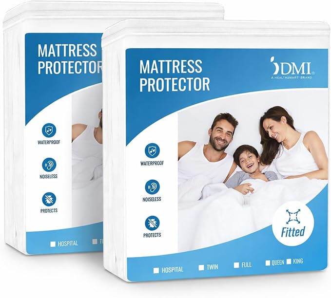 DMI Mattress Protector Queen 2 Pack by DMI