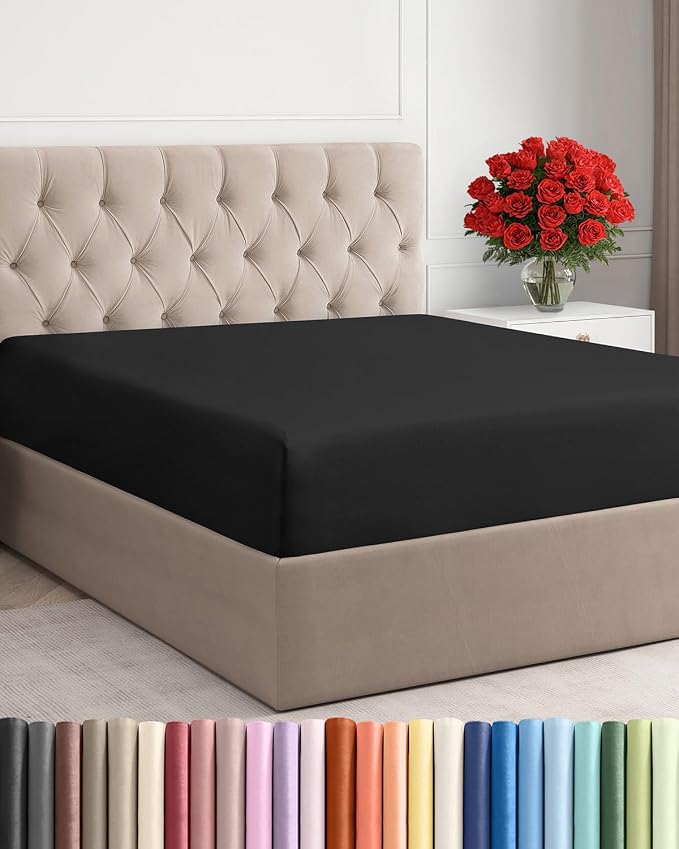 Cal King Fitted Bed Sheet by CGKUnlimited