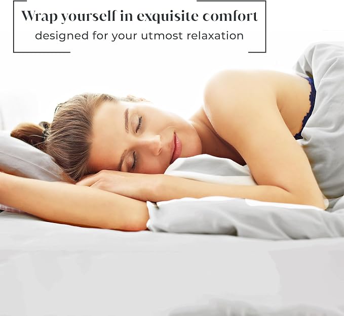 Luxury Bamboo Market | King Envelope Pillowcase Set | 100% Viscose Made from - Image 2