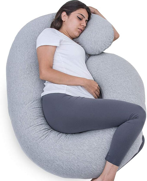 1 MIDDLE ONE Pregnancy Pillow, C Shaped Full Body Pillow by 1MIDDLEONE