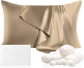 THXSILK Silk Pillowcase for Hair and Skin, 100% Mulberry Silk Bed Pillowcase 22 by THXSILK
