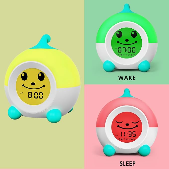 iHoo Ok to Wake Kids Alarm Clock, Toddler Sleep Training Clock - Image 2