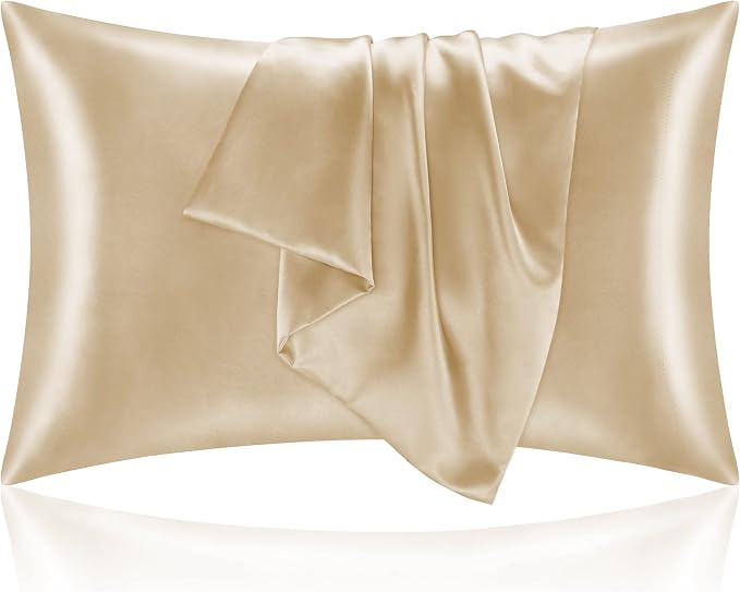 BEDELITE Satin Pillowcase for Hair and Skin, Super Soft and Cooling Similar to by BEDELITE