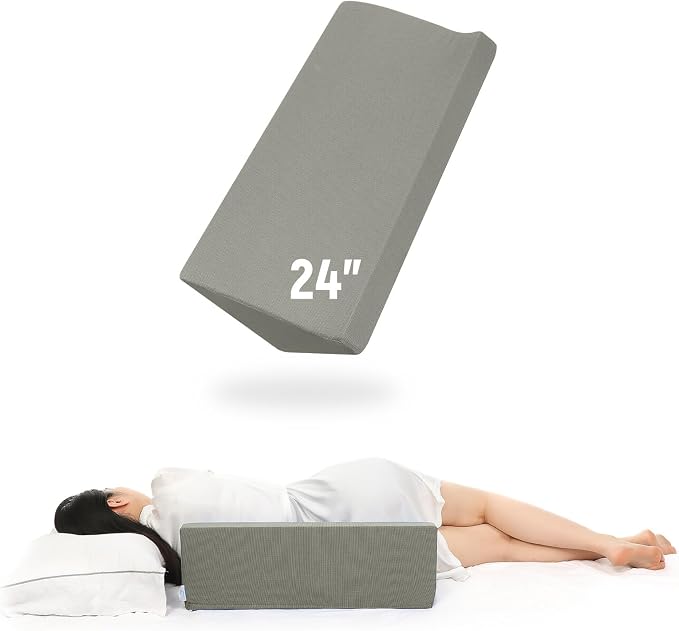 Fanwer 24in Bed Wedge Pillow for Sleeping Body Position Wedges Back Positioning by Fanwer