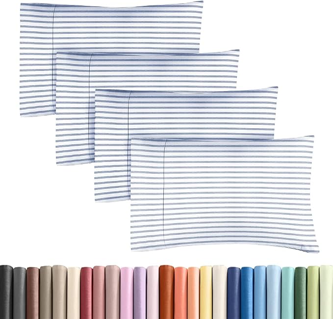 Standard Pillow Cases Set of 4 by CGKUnlimited