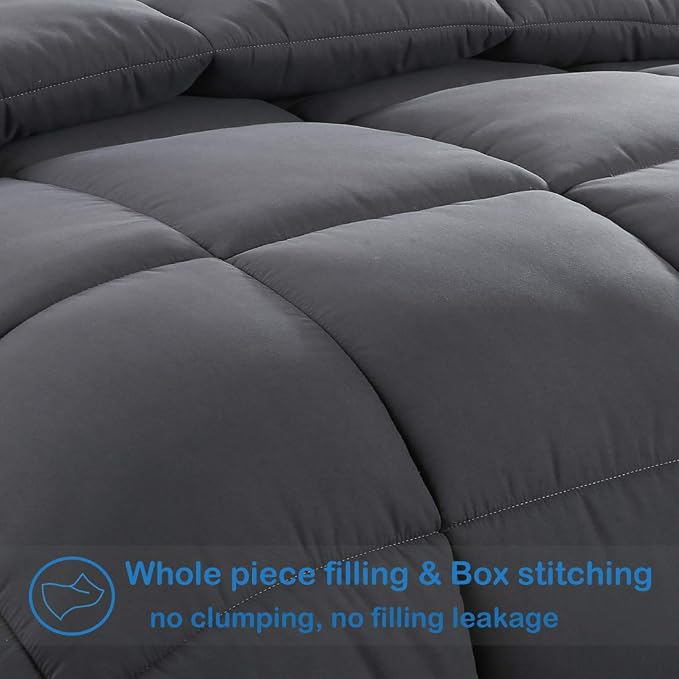 EASELAND Full Size Down Alternative Comforter - Image 3