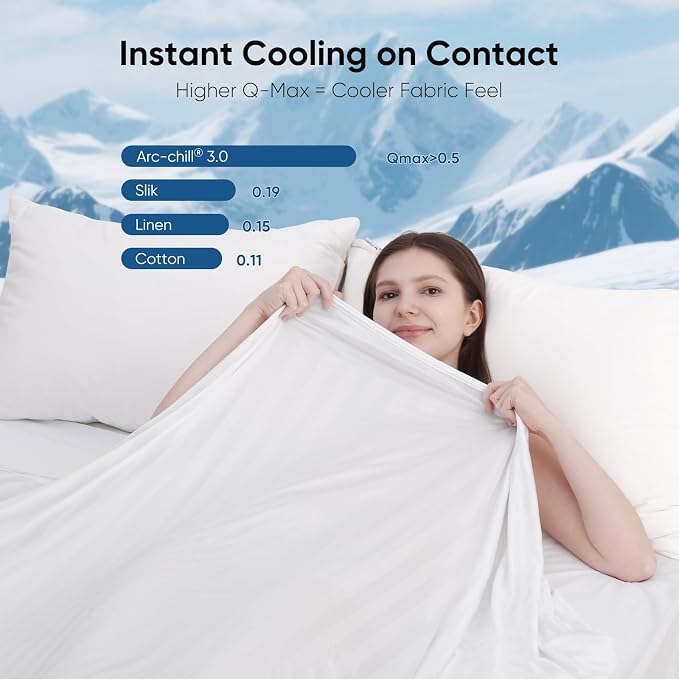 Elegear Revolutionary Cooling Blanket Twin, Absorbs Heat to Keep Body Cool - Image 3