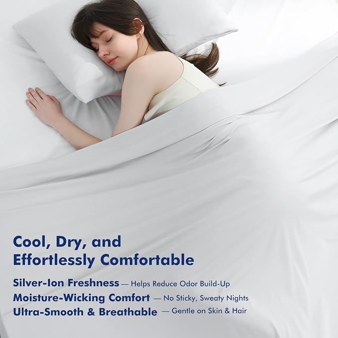 Elegear Cooling Blankets for Hot Sleeper Throw XL, Arc-Chill 3.0 Cool Fiber - Image 4