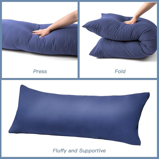DOWNCOOL Luxury Full Body Pillow Insert - Image 6