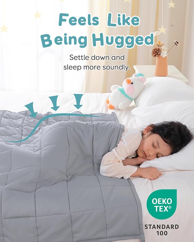 Topblan Weighted Blanket 5 lbs, Small Weighted Blanket 5 Pounds, Mini Heavy - Image 2