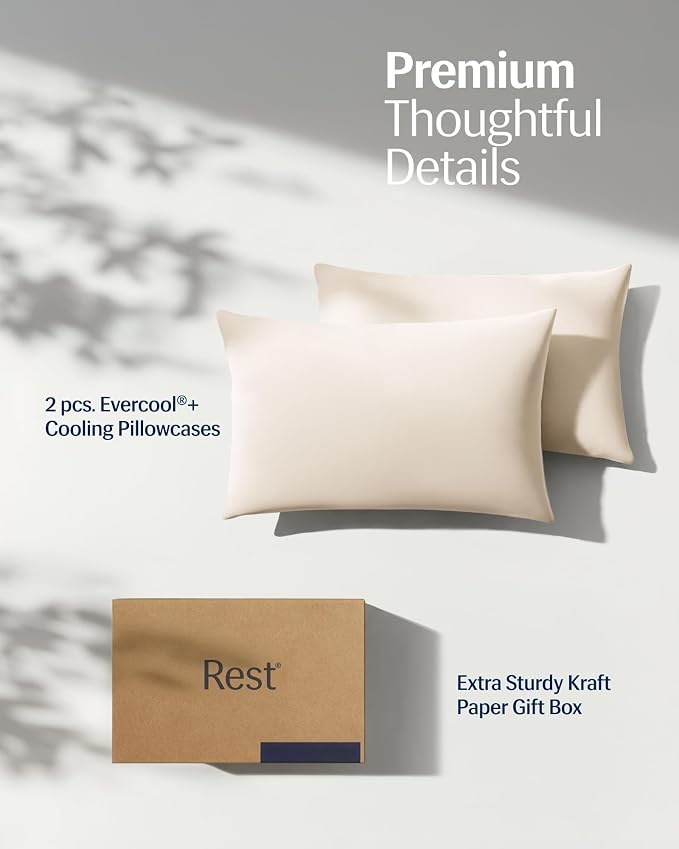 REST® Evercool®+ Cooling Pillowcases Standard - Image 9
