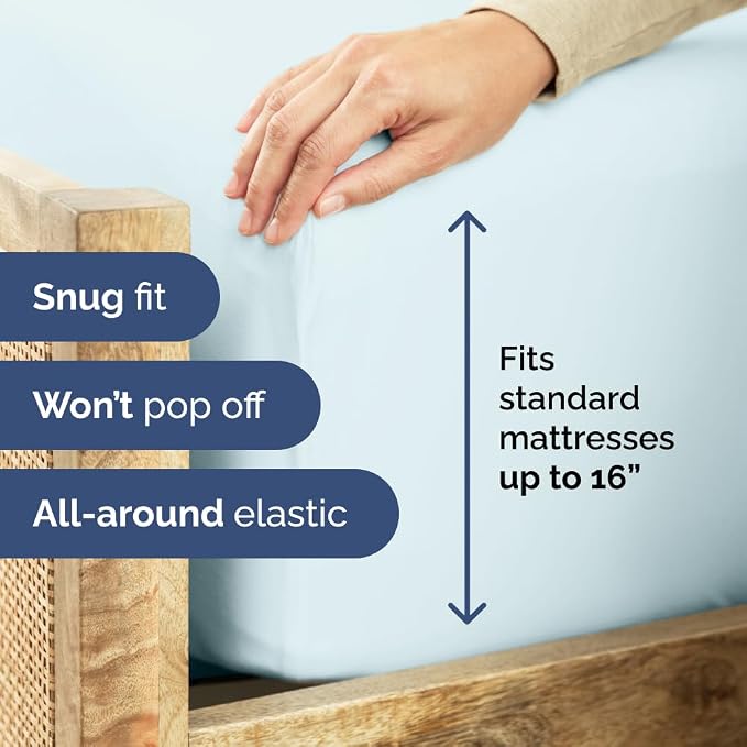 Full Fitted Bed Sheet - Image 3
