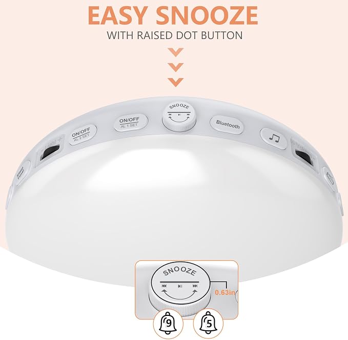 Sunrise Alarm Clock Sound Machine, Alarm Clocks - Image 7