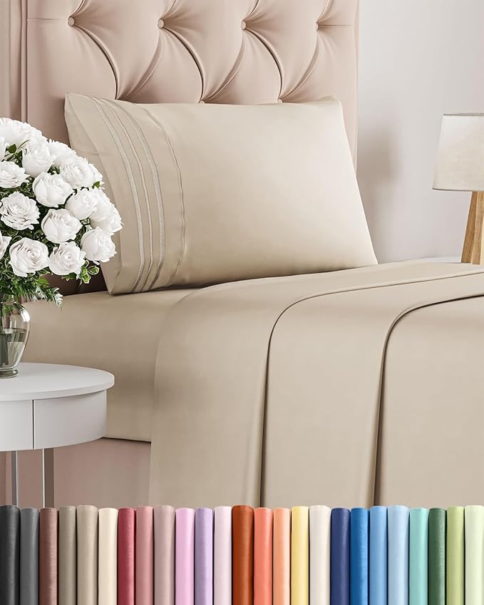 Twin Size 3 Piece Sheet Set by CGKUnlimited