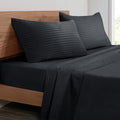 Mejoroom Striped King Size Sheet Set – Hotel Luxury Bed Sheets by Mejoroom
