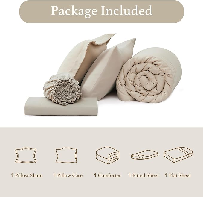 Monbix Twin XL Size Comforter Set - Image 7