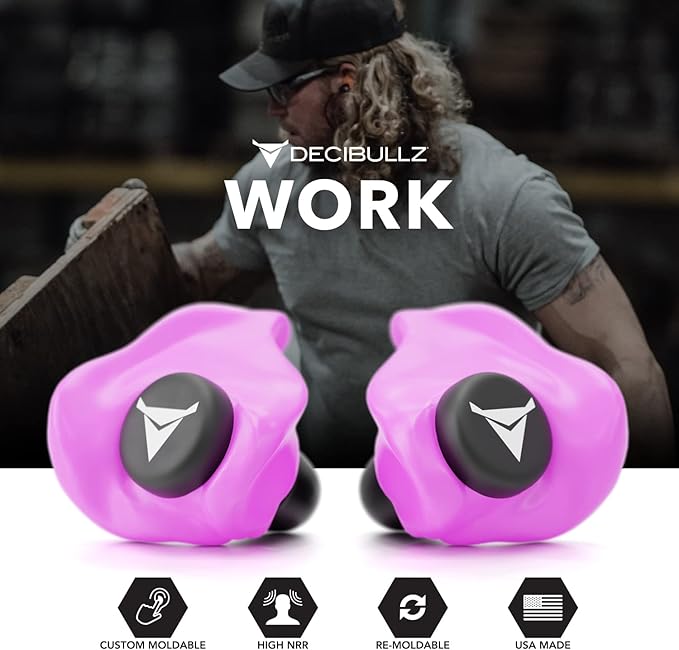 Decibullz - Custom Molded Earplugs, 31dB Highest NRR, Comfortable Hearing - Image 5