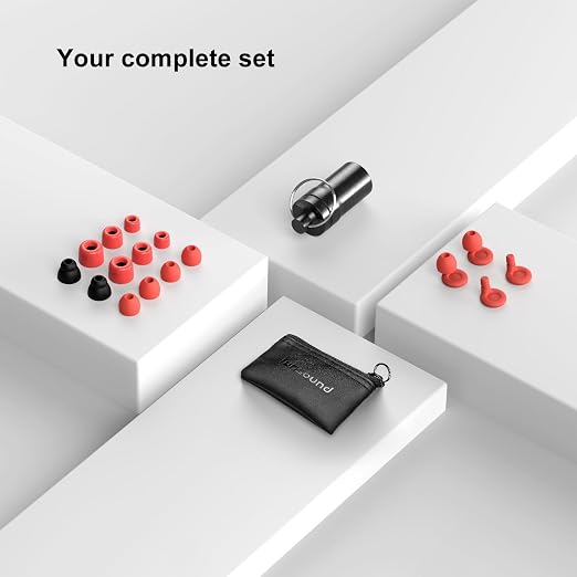 Ear Plugs for Sleeping Noise Reduction Reuseable, High Fidelity – 7 Pairs - Image 4