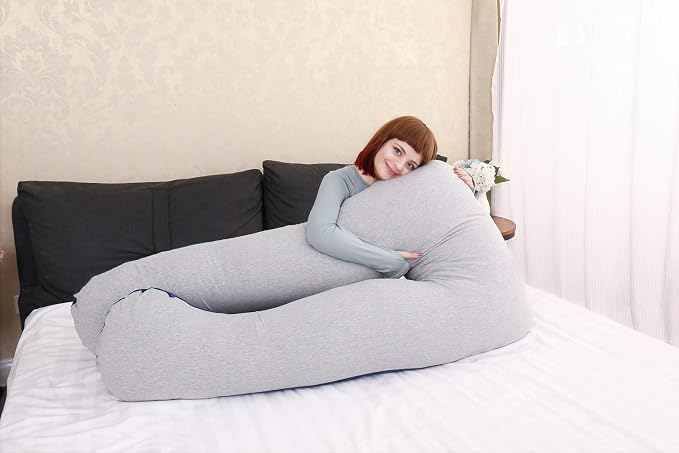 MOON PINE Pregnancy Pillow, U Shape Full Body Pillow - Image 7
