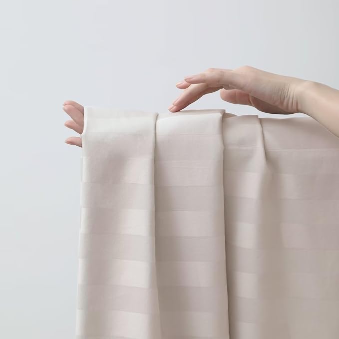 2-Pack Cotton Twin Flat Sheet Only, 600 Thread Count 100% Egyptian Cotton Top - Image 4