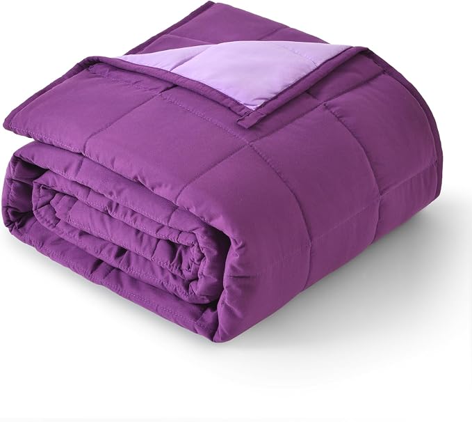 Topblan Weighted Blanket Full Size, Breathable Ultra Soft 12lbs Weighted Blanket by Topblan
