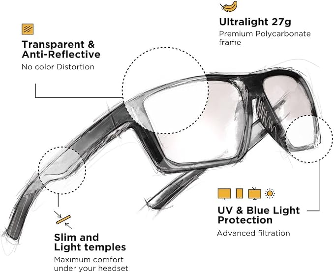 Horus X • Blue Light Glasses Men Women | Blue Light Blocking Glasses - Image 2