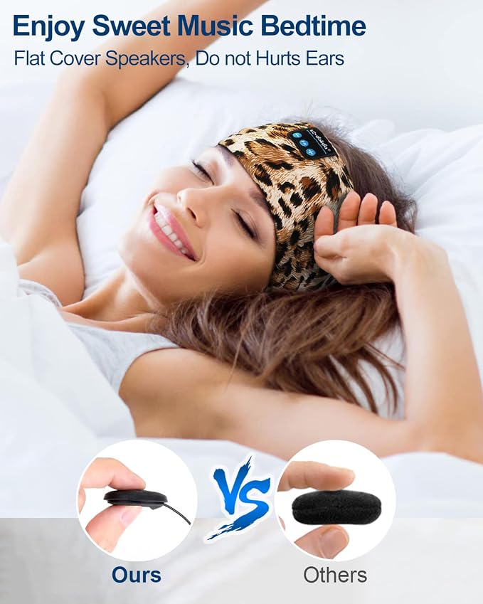 LC-dolida Sleep Headphones Bluetooth, Sleep Headphones Sleep - Image 2