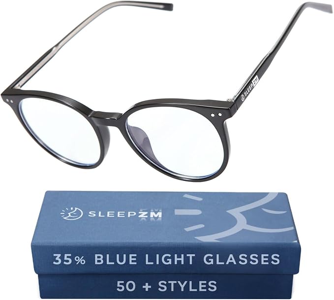 Sleep ZM Blue Light Blocking & Light Sensitivity Glasses by SleepZM