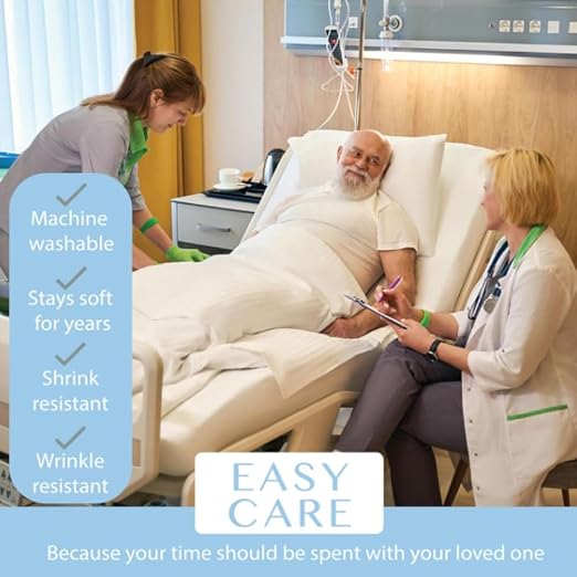 BLISSFORD - 36 Pack Fitted Hospital Bed Sheets - Image 5